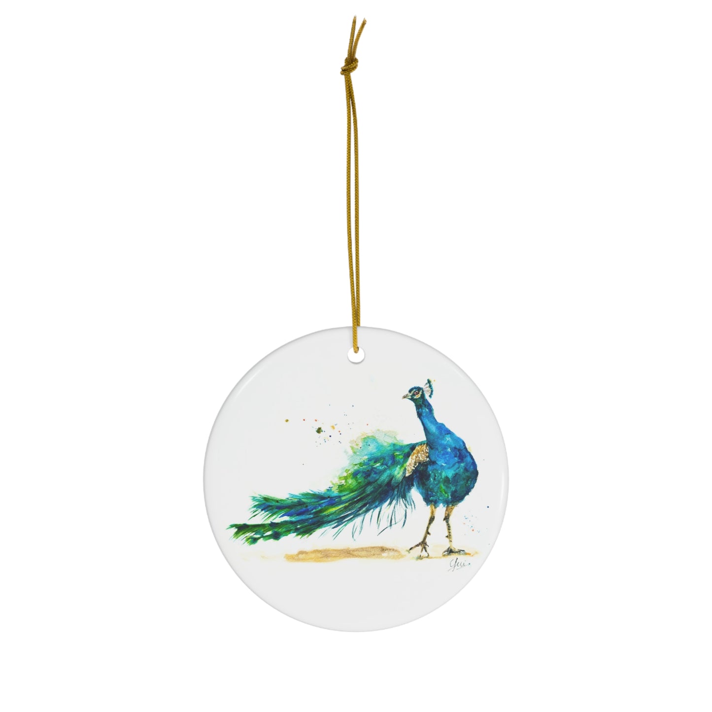 Ceramic Ornament, 4 Shapes