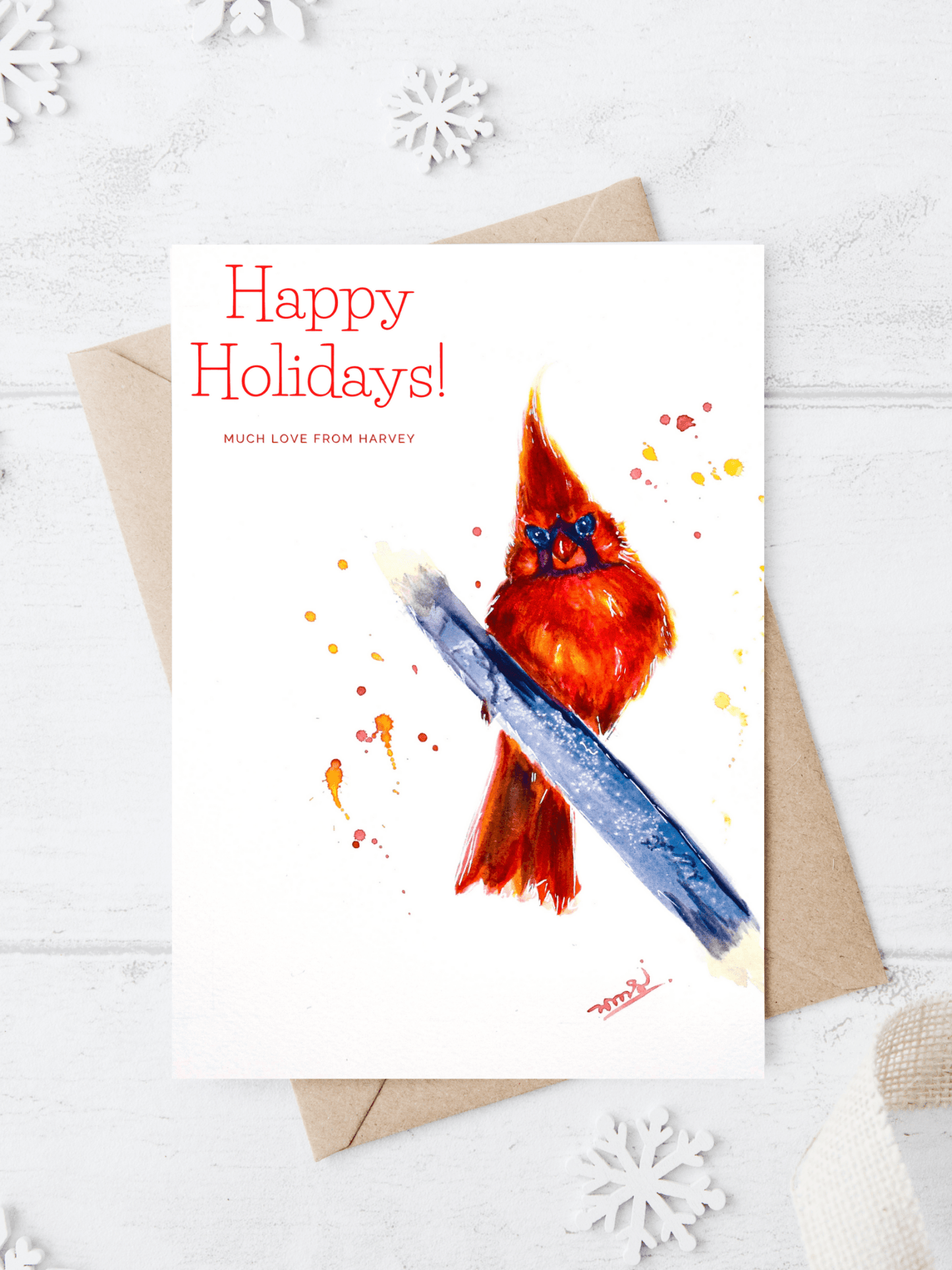 Holiday greeting card - Yuiart