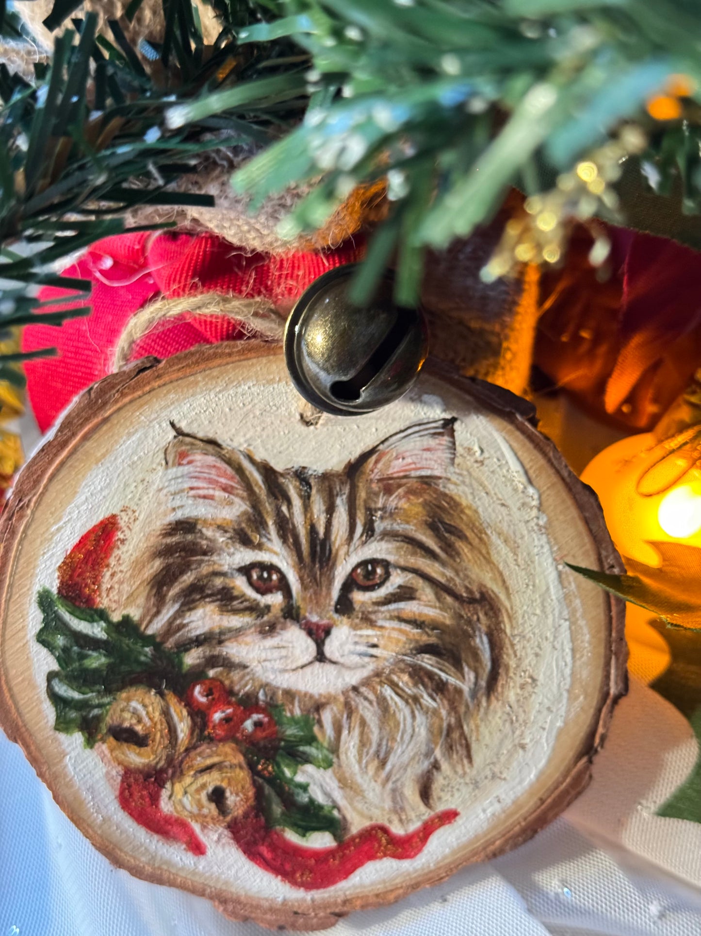 Maincoon Kitten ornaments