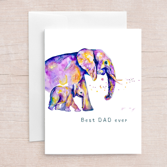 Happy Father’s day - Greeting card  ( Best Dad Ever)