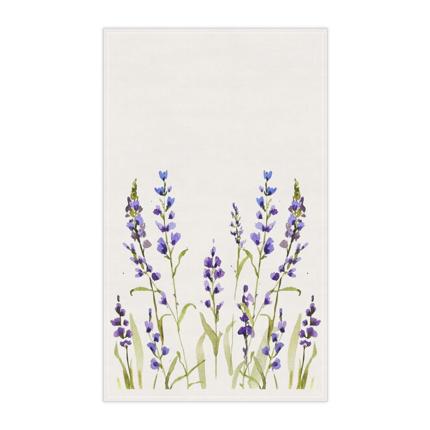 Lavender Bloom Cotton Tea Towels - Elegant Kitchen Décor for Home & Gifts