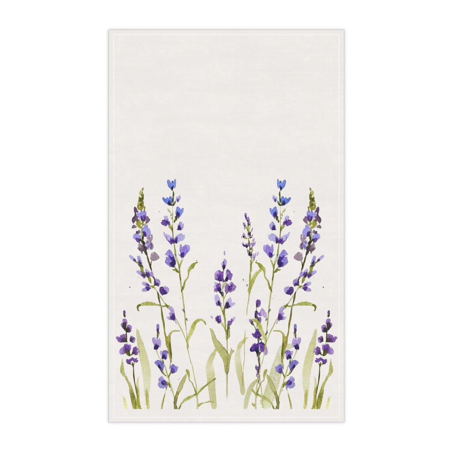 Lavender Bloom Cotton Tea Towels - Elegant Kitchen Décor for Home & Gifts - Yuiart