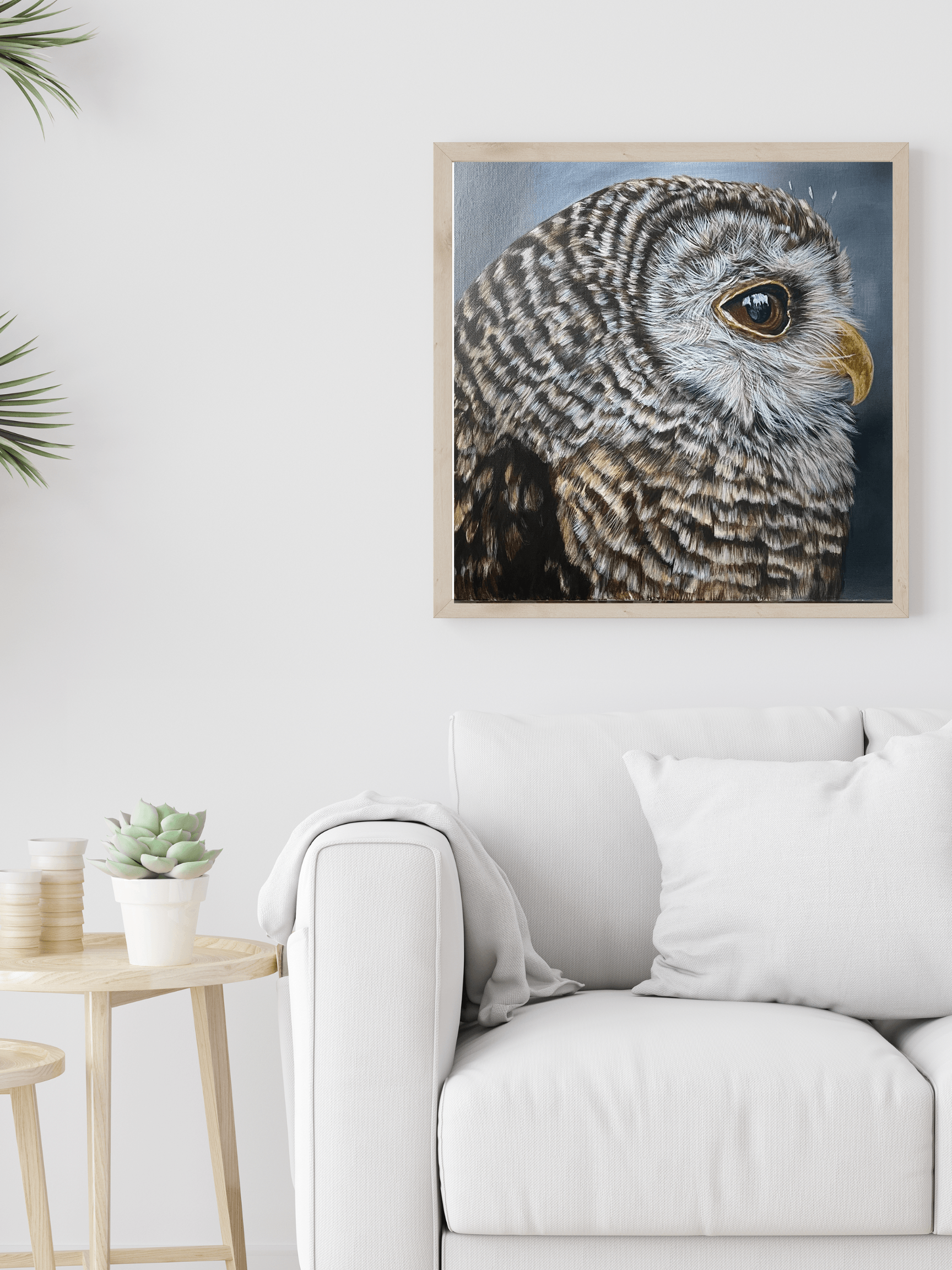 Owl portrait - Essence of the art by Yui & Bow