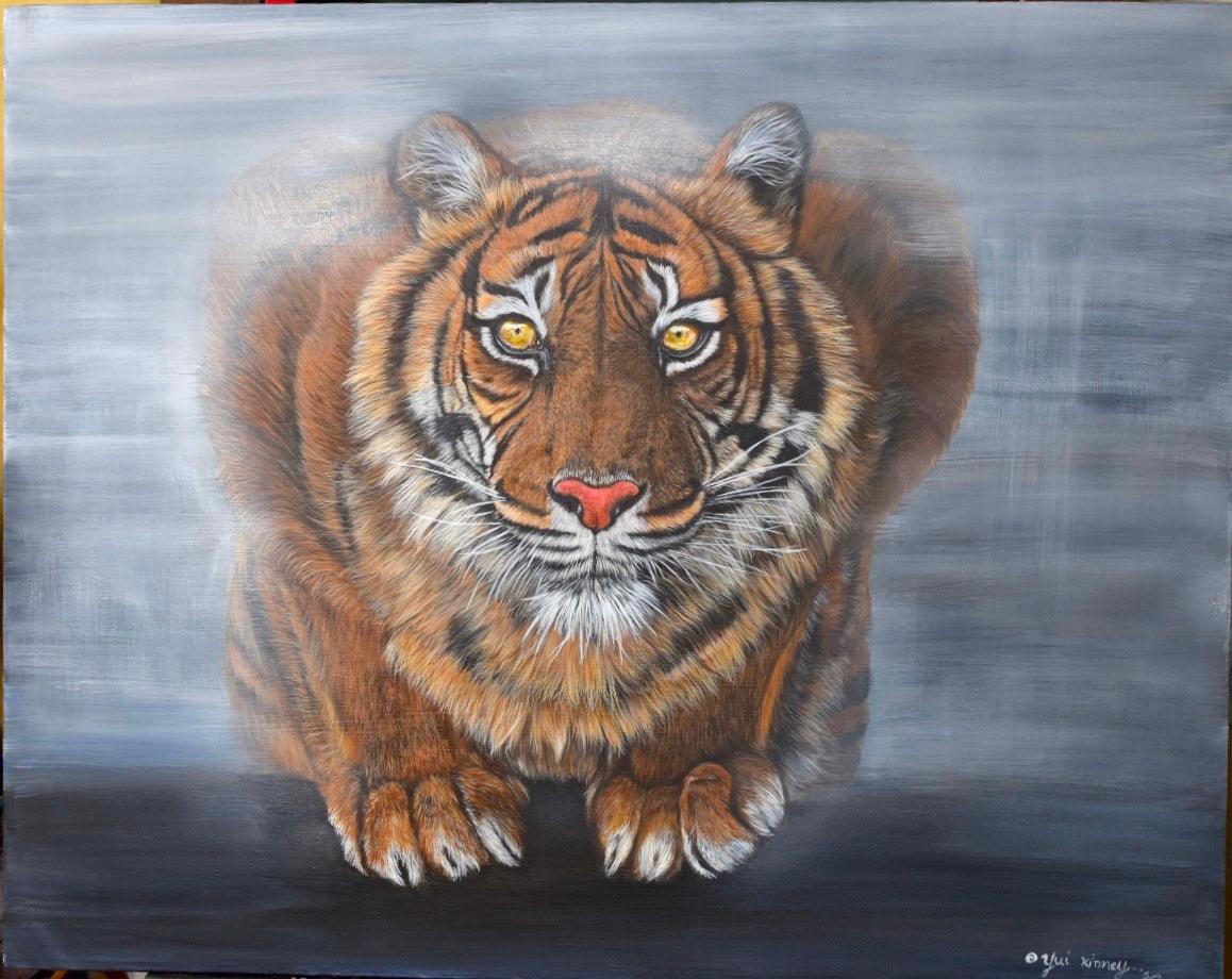 "Readily" Original Tiger artwork - Yuiart